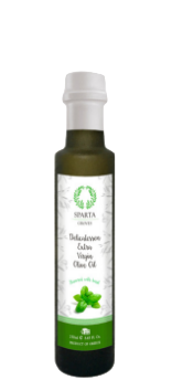 Extra Virgin Olive Oil with natural Basil extract
